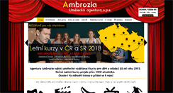 Desktop Screenshot of ambroziada.cz